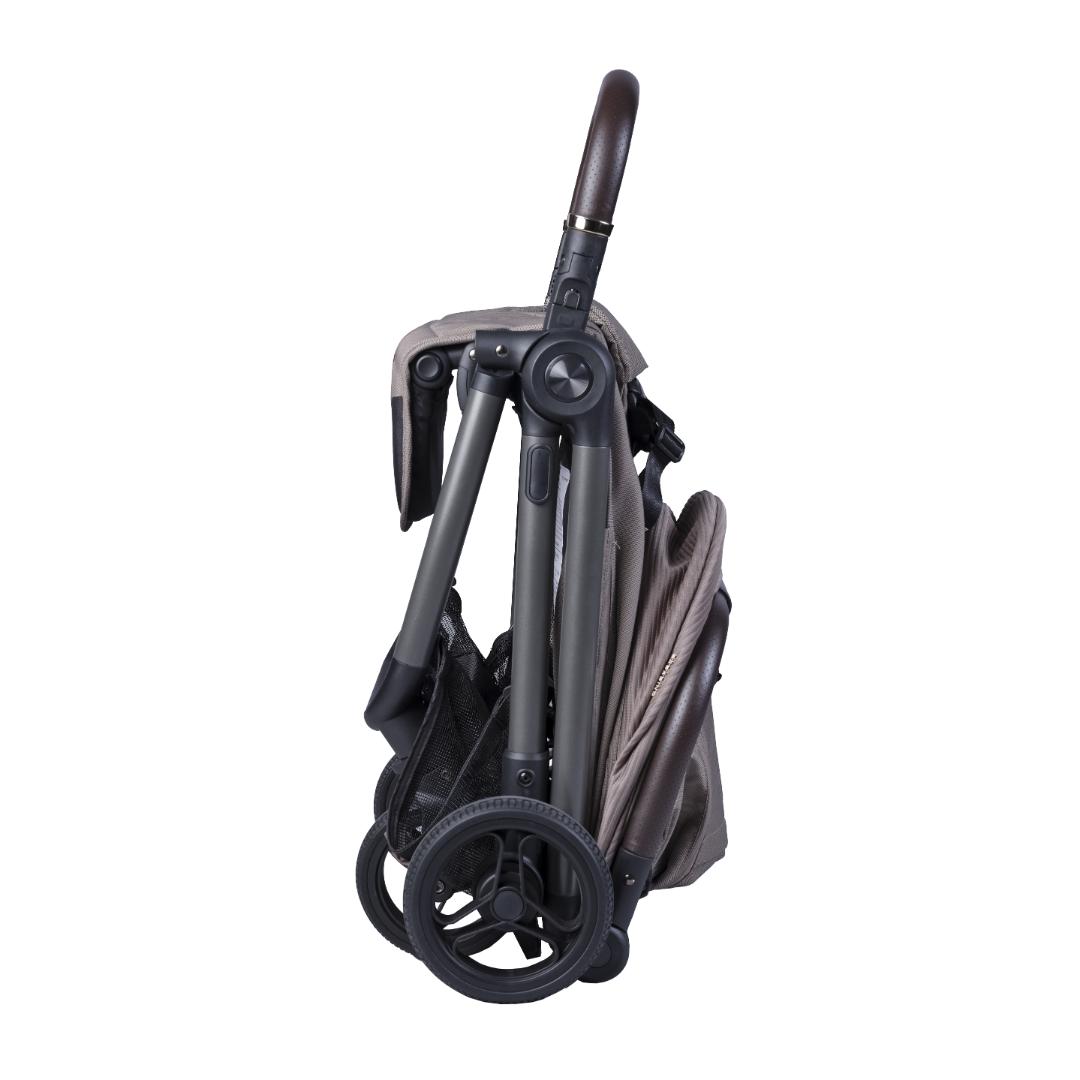 Bababing Auto Fold Compact Stroller | Minky