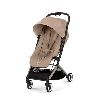 Cybex ORFEO Compact Travel Stroller 2025 | Almond Beige