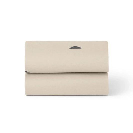 Snuz Crib 2 Pack Fitted Sheets | Sand/Cloud