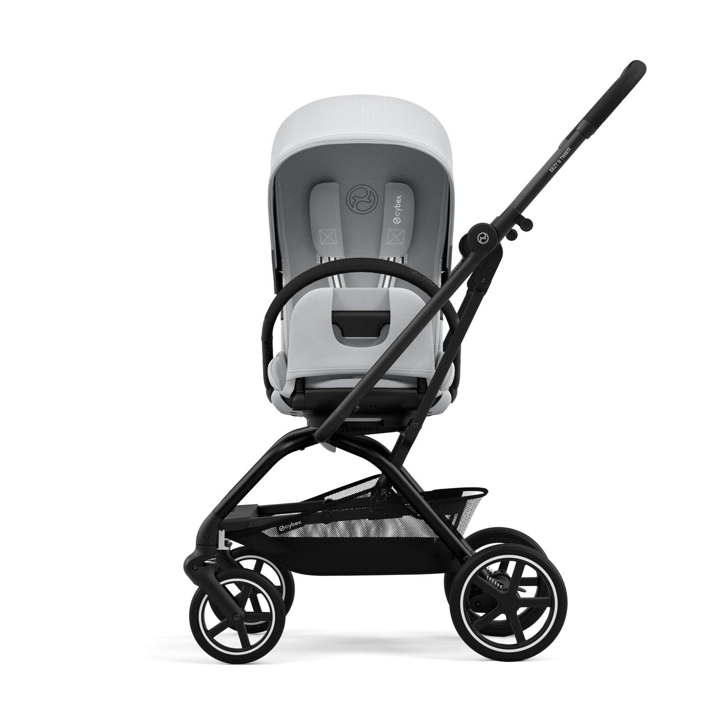 Cybex Eezy S Twist +2 Stroller | Fog Grey on Black
