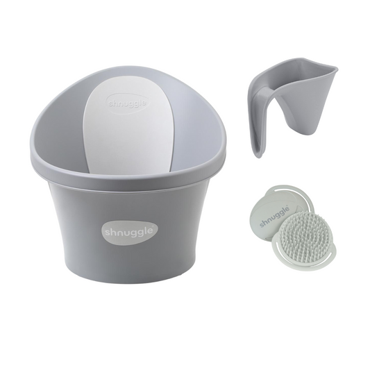 Shnuggle Bath Bundle | Pebble Grey
