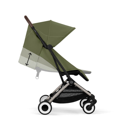 Cybex ORFEO Compact Travel Stroller 2025 | Moss Green