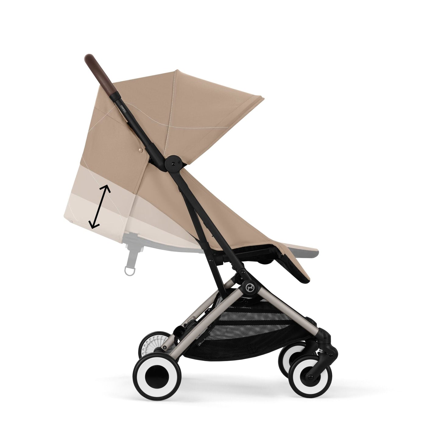 Cybex ORFEO Compact Travel Stroller 2025 | Almond Beige