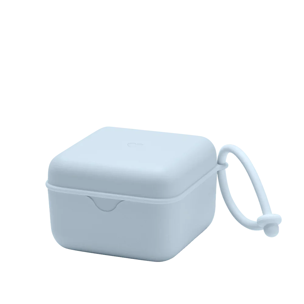 BIBS Pacifier Box | Baby Blue