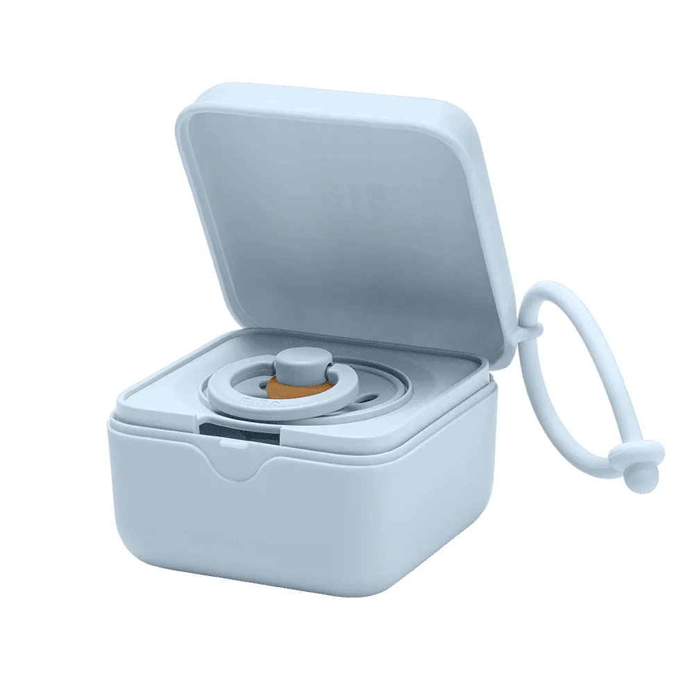 BIBS Pacifier Box | Baby Blue