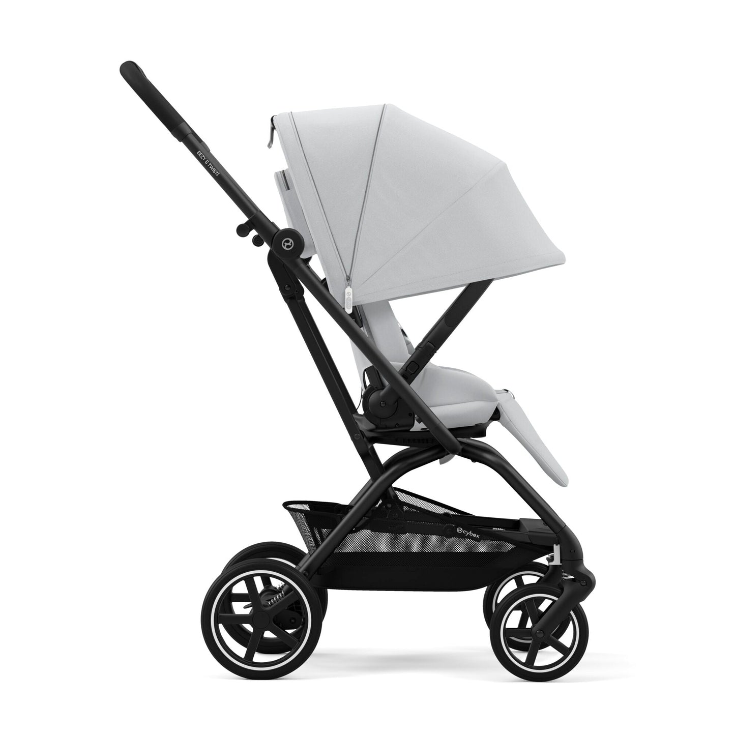 Cybex Eezy S Twist +2 Stroller | Fog Grey on Black