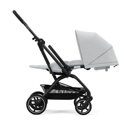 Cybex Eezy S Twist +2 Stroller | Fog Grey on Black