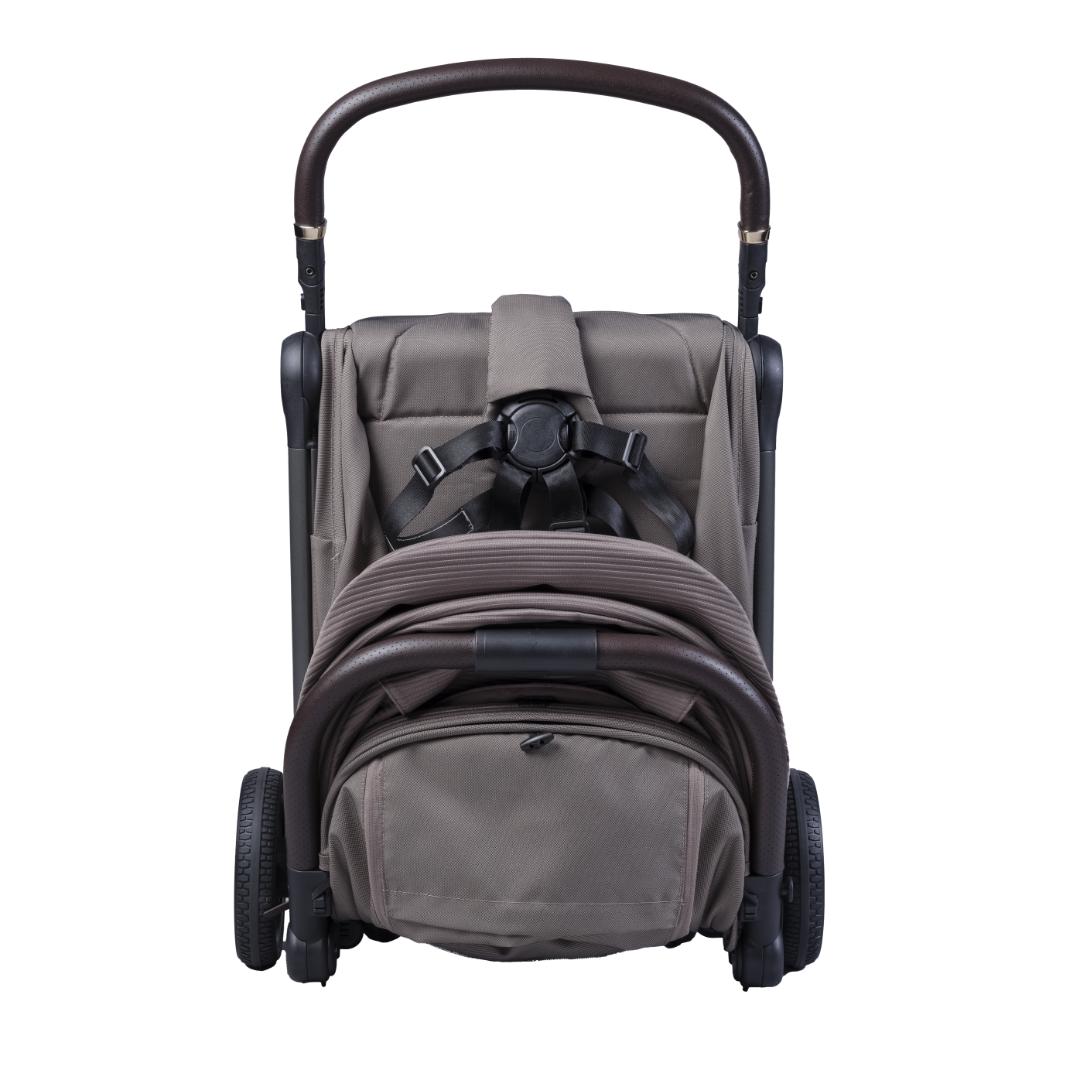 Bababing Auto Fold Compact Stroller | Minky