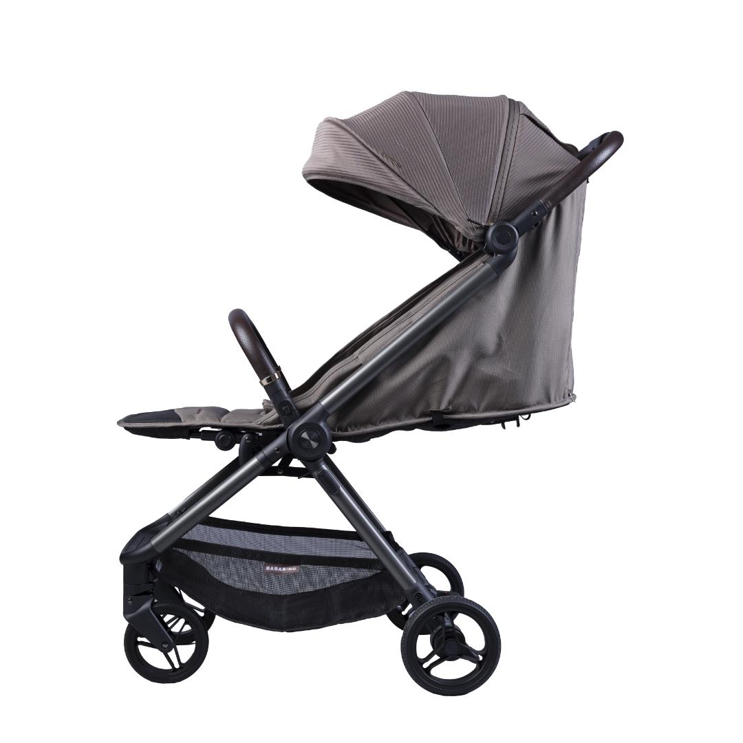 Bababing Auto Fold Compact Stroller | Minky