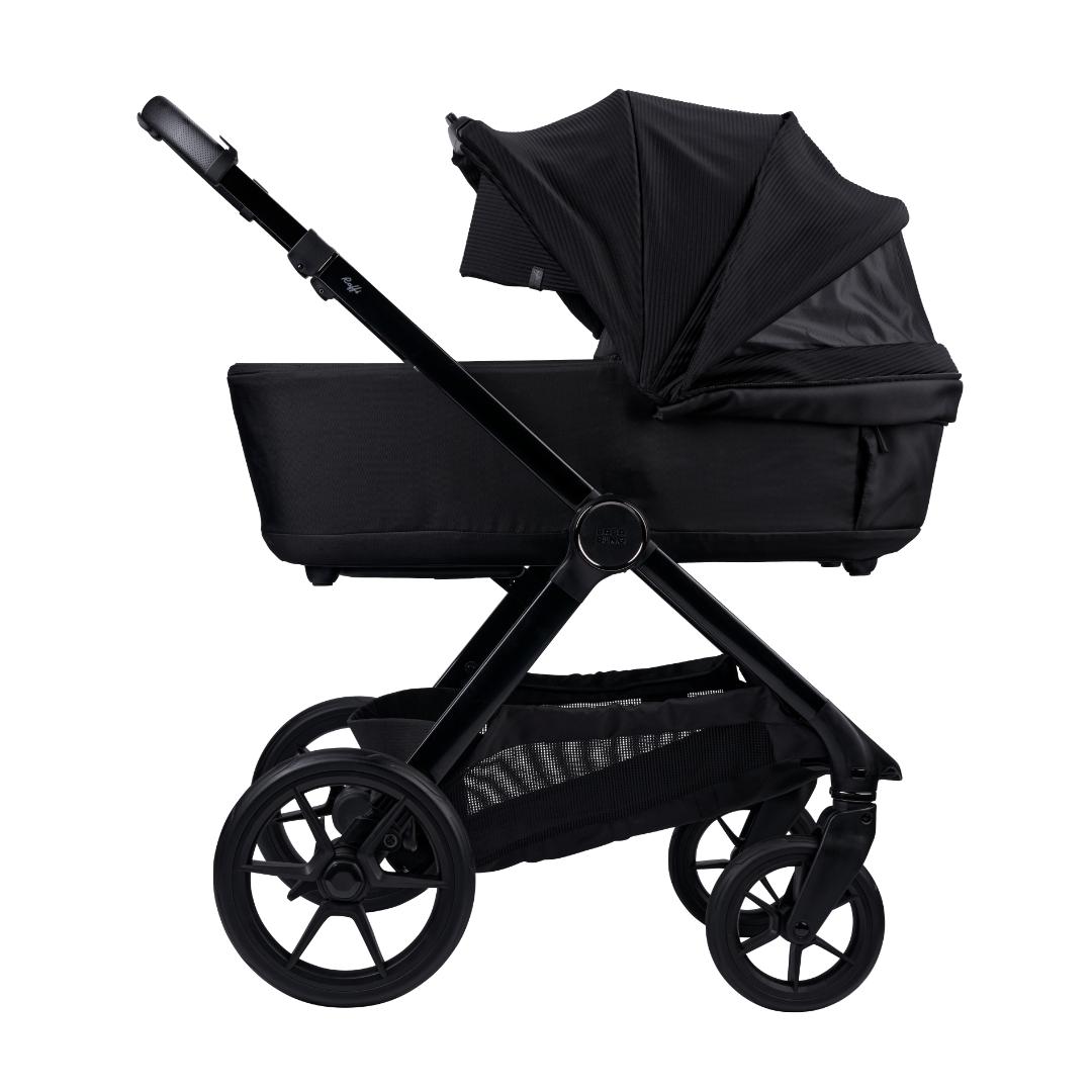 Bababing Raffi Pushchair Complete | Glossy Black