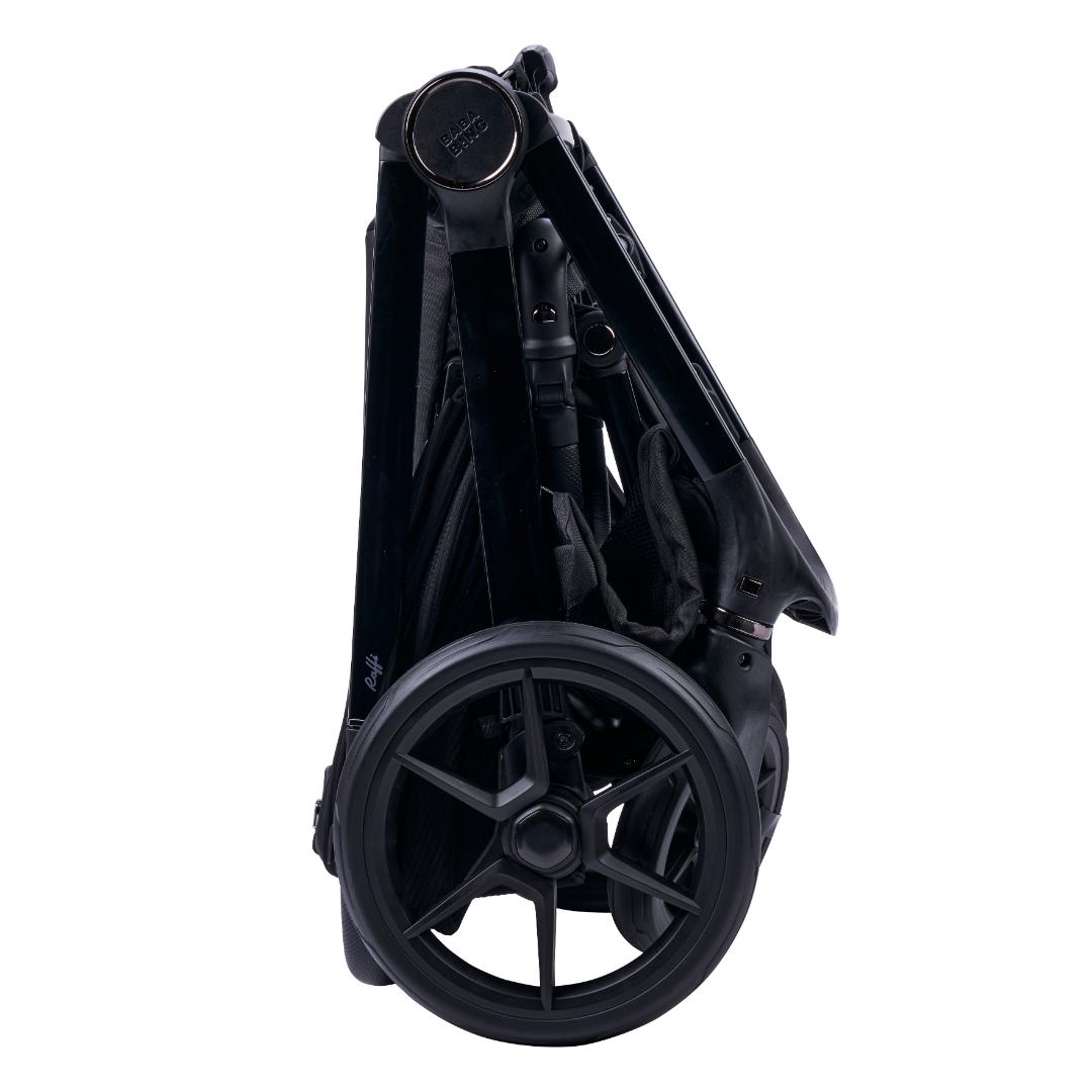 Bababing Raffi Pushchair Complete | Glossy Black