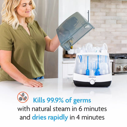 Baby Brezza SuperFast Steriliser-Dryer | White