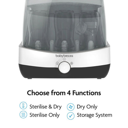 Baby Brezza SuperFast Steriliser-Dryer | White