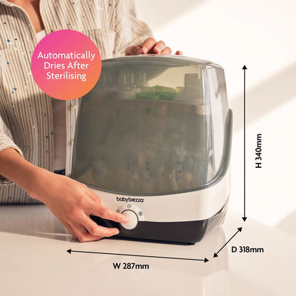Baby Brezza SuperFast Steriliser-Dryer | White