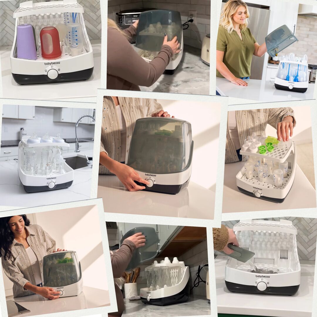 Baby Brezza SuperFast Steriliser-Dryer | White