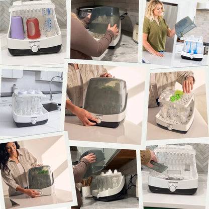 Baby Brezza SuperFast Steriliser-Dryer | White