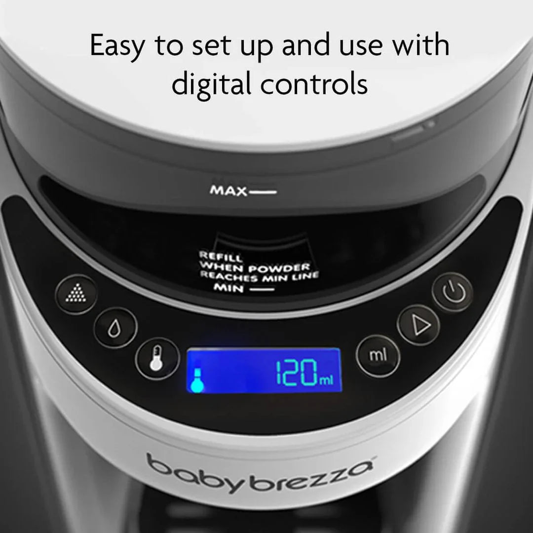 Baby Brezza Formula Pro Black & Steriliser | All Black