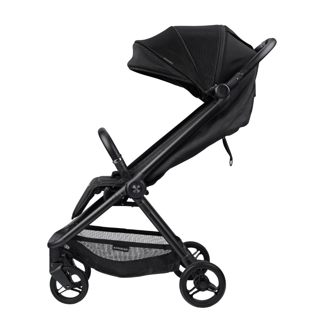 Bababing Auto Fold Compact Stroller | Black