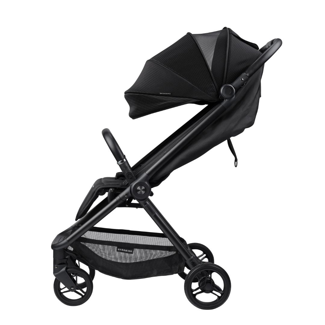 Bababing Auto Fold Compact Stroller | Black