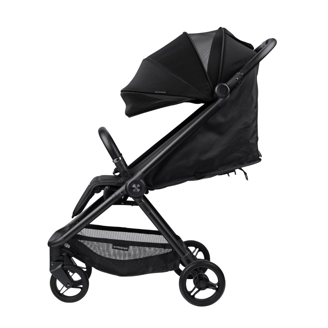 Bababing Auto Fold Compact Stroller | Black