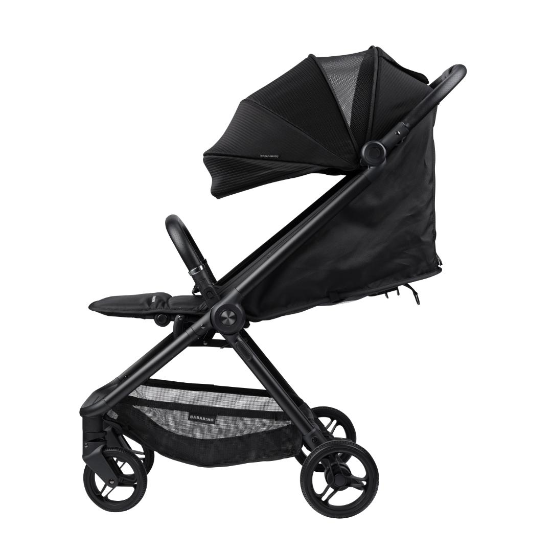 Bababing Auto Fold Compact Stroller | Black