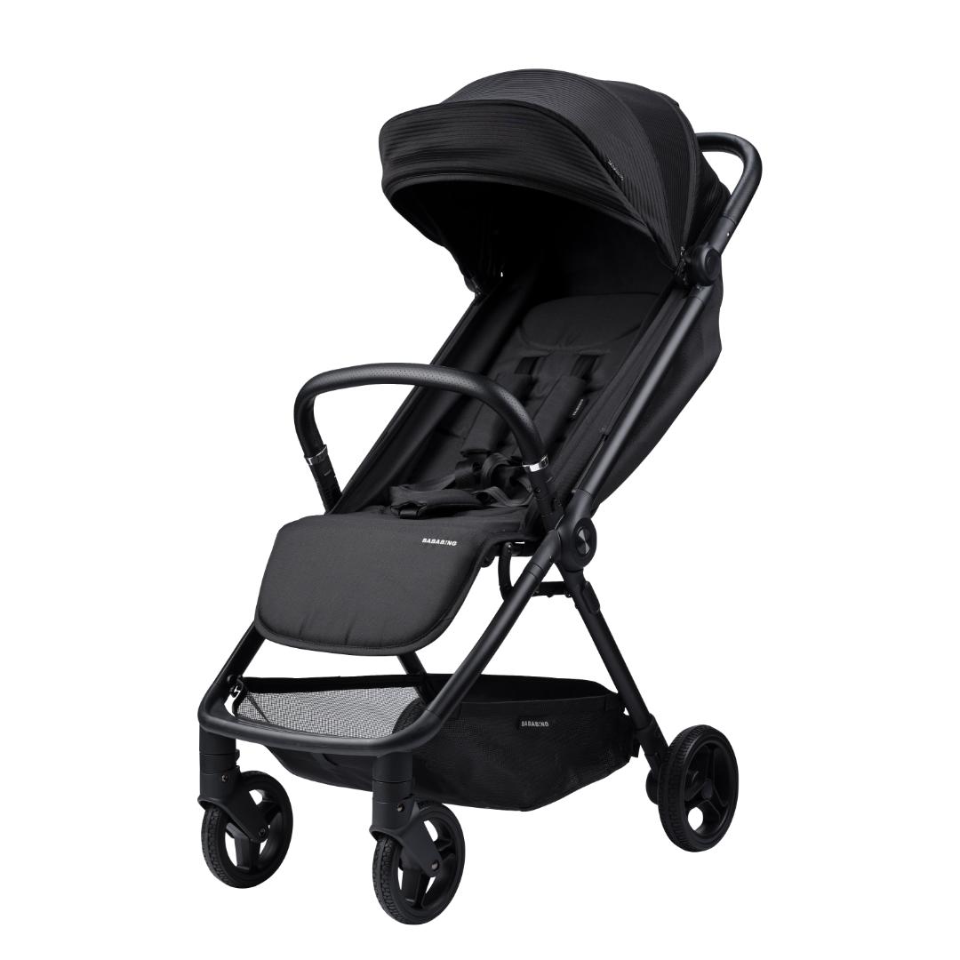 Bababing Auto Fold Compact Stroller | Black
