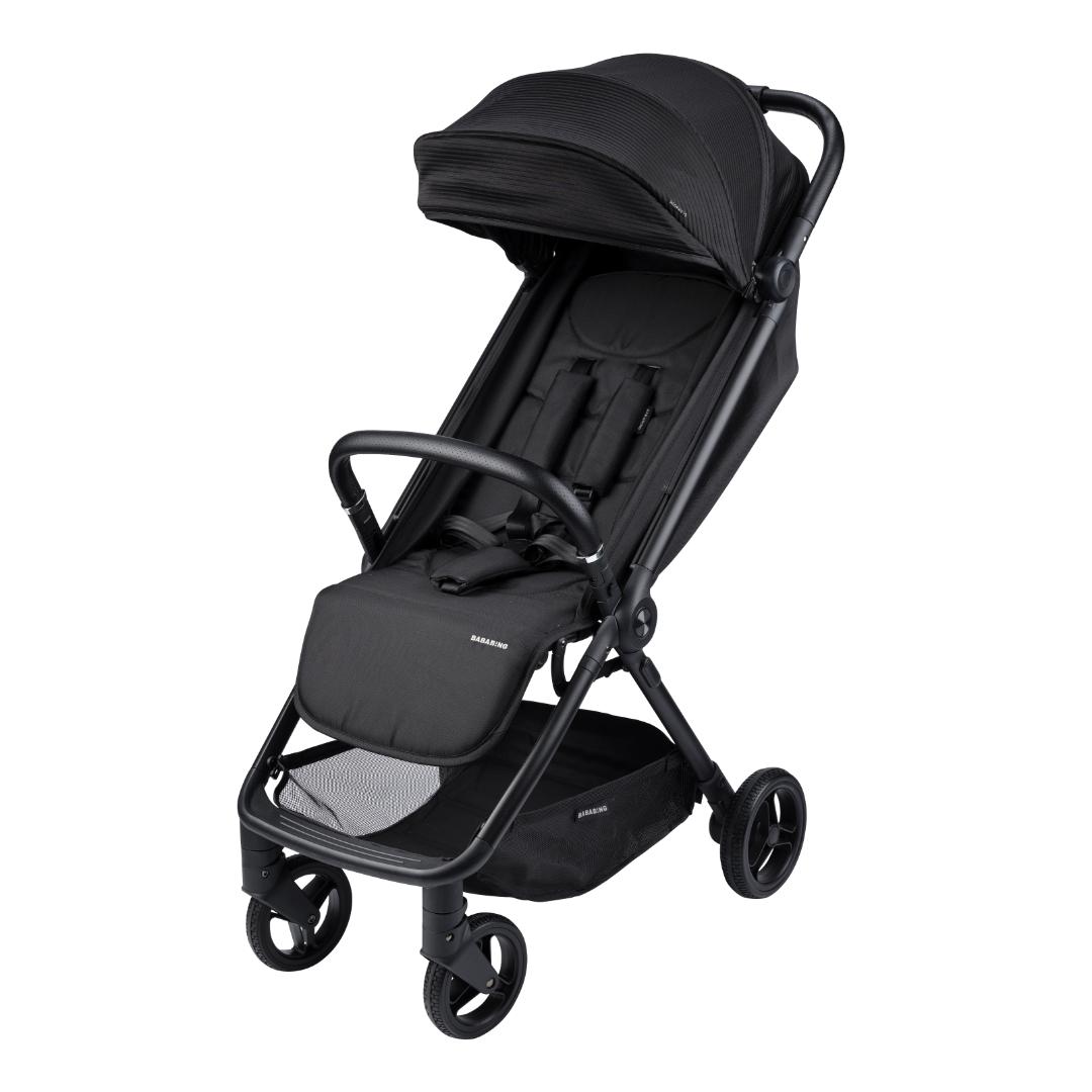 Bababing Auto Fold Compact Stroller | Black