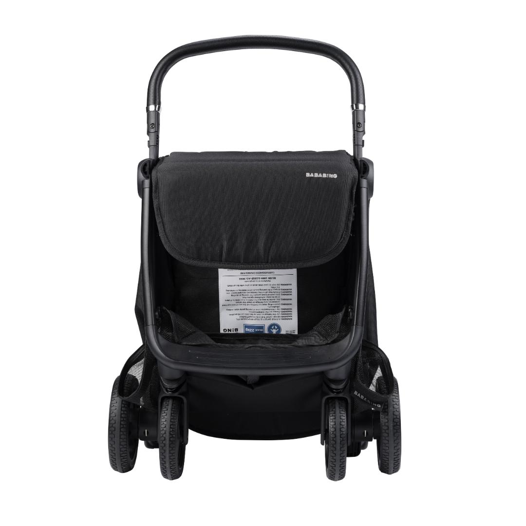 Bababing Auto Fold Compact Stroller | Black