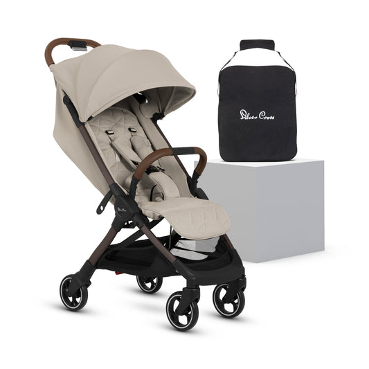 Silver Cross Clic2 Stroller | Latte