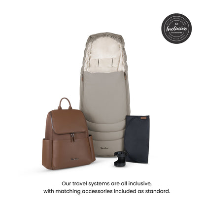 Silver Cross Cove Pushchair Accessory Bundle | Champagne