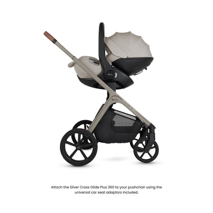Silver Cross Cove Pushchair Ultimate 360 Bundle | Champagne