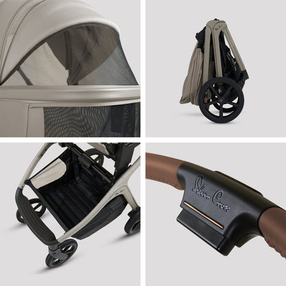 Silver Cross Cove Pushchair Ultimate 360 Bundle | Champagne