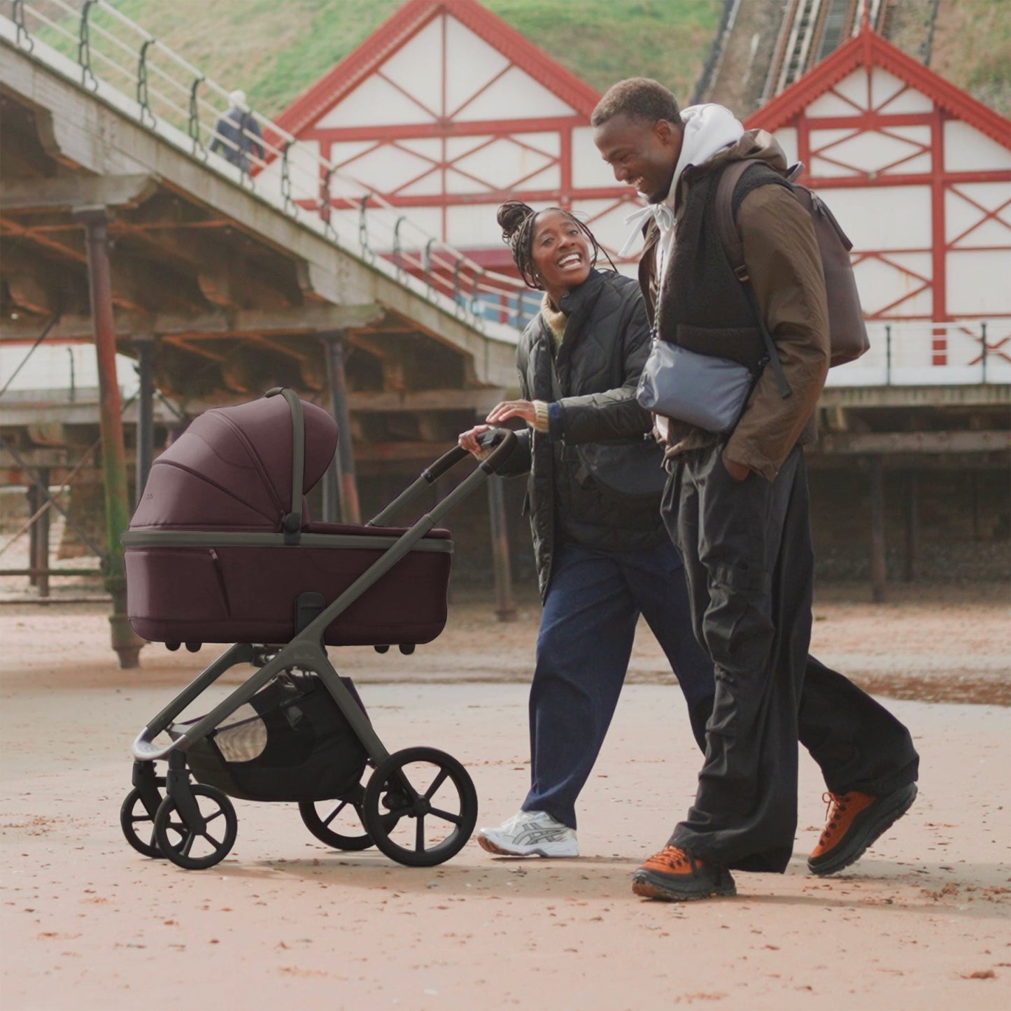 Silver Cross Cove Pushchair Ultimate 360 Bundle | Damson