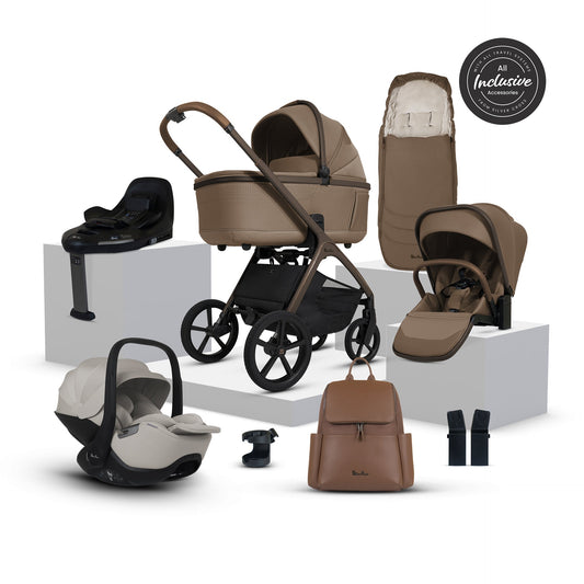 Silver Cross Cove Pushchair Ultimate 360 Bundle | Maple