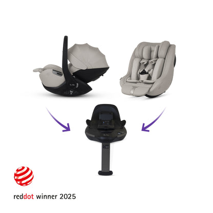Silver Cross Cove Ultimate 360 Family Car Seat Bundle | Maple