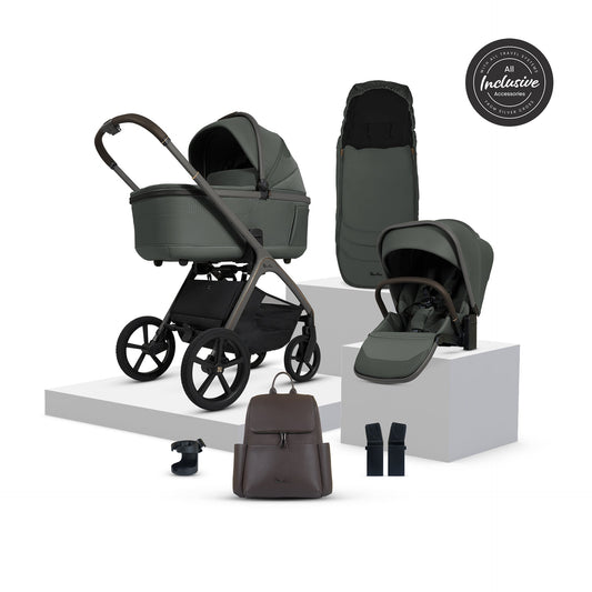 Silver Cross Cove Pushchair Accessory Bundle | Pewter