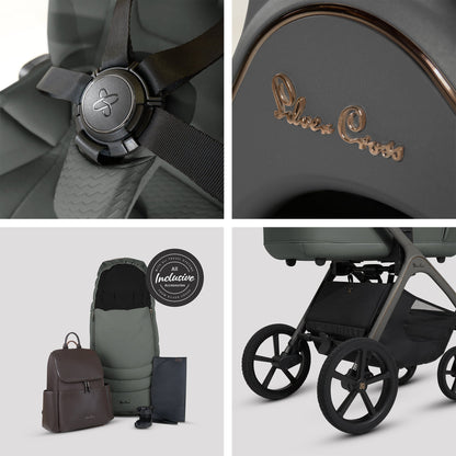 Silver Cross Cove Pushchair Cloud T Bundle | Pewter