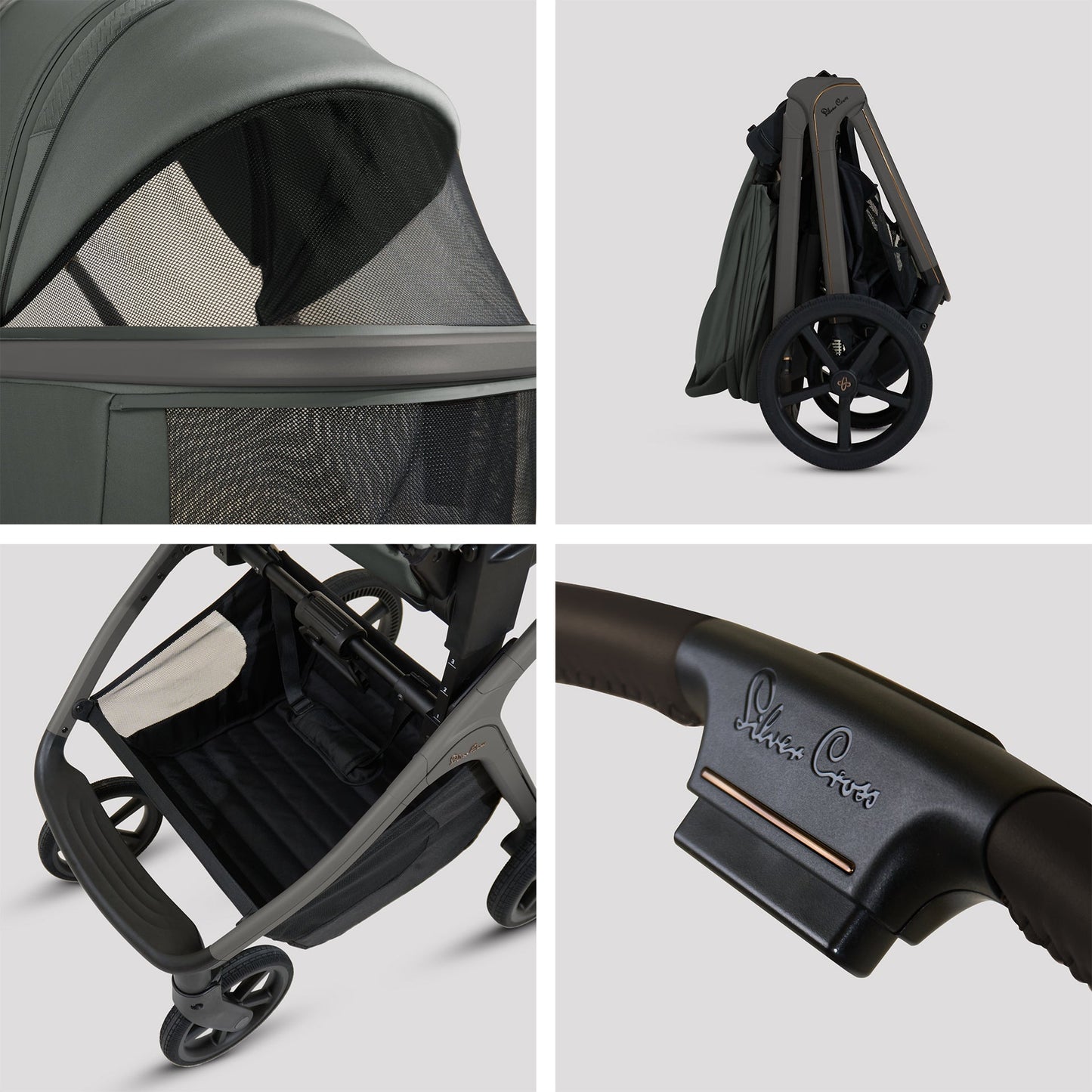 Silver Cross Cove Pushchair Accessory Bundle | Pewter