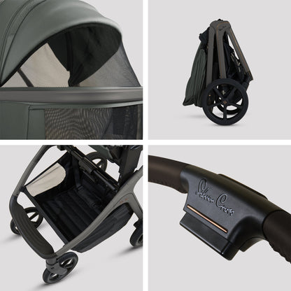 Silver Cross Cove Pushchair Cloud T Bundle | Pewter