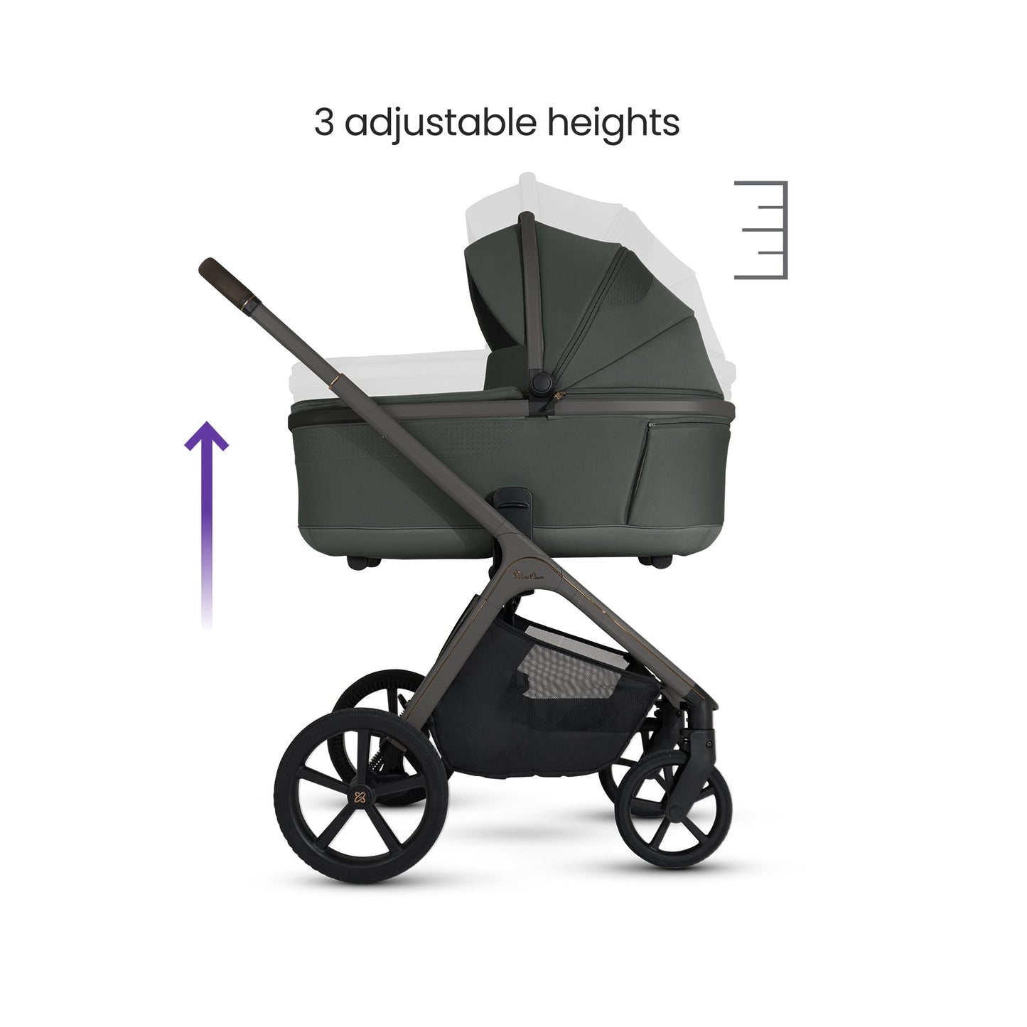 Silver Cross Cove Pushchair Ultimate 360 Bundle | Pewter