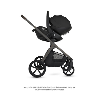 Silver Cross Cove Pushchair Ultimate 360 Bundle | Pewter