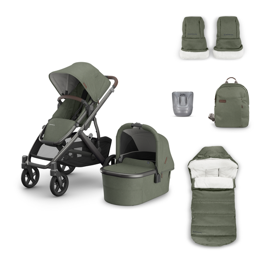 Uppababy VISTA V3 Pushchair Bundle | Evelyn