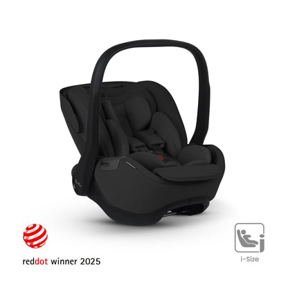 Silver Cross Glide Plus 360 Infant Car Seat and Base Plus 360 | Iconic Black
