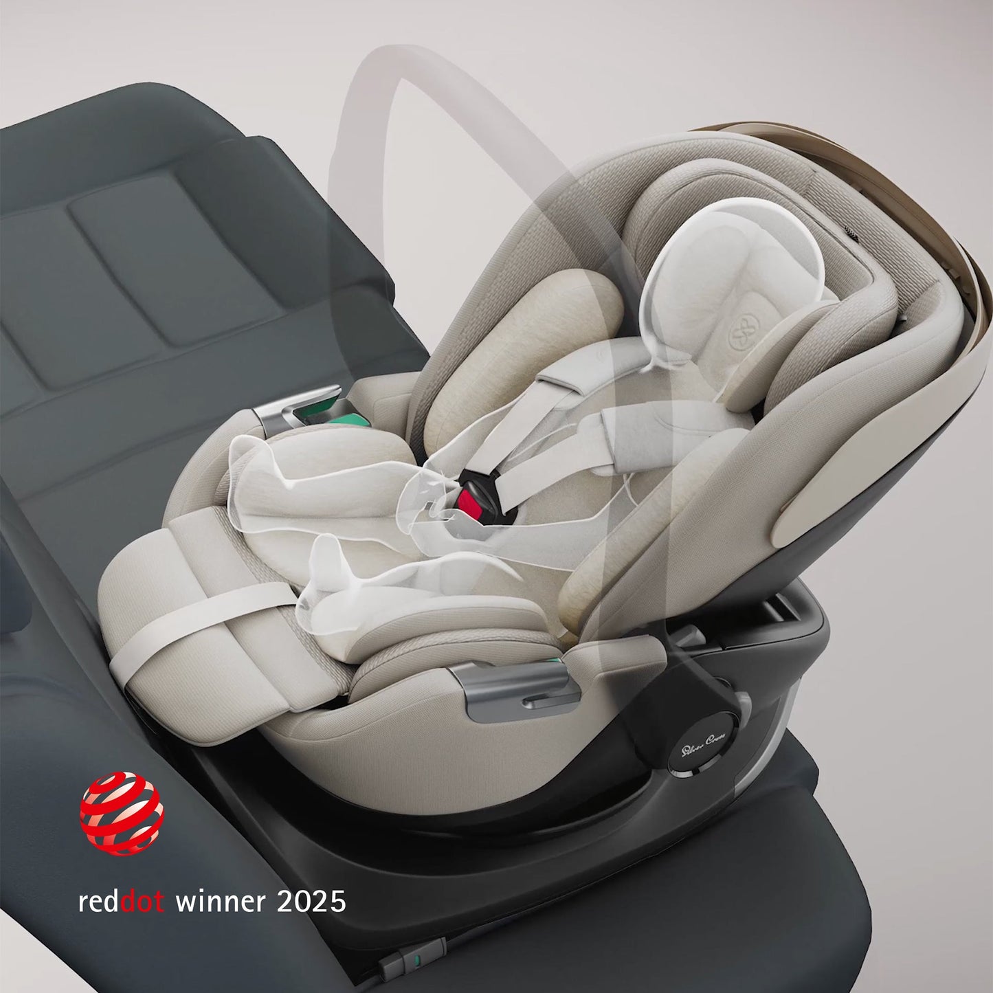 Silver Cross Glide Plus 360 Infant Car Seat and Base Plus 360 | Iconic Black