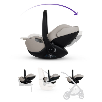 Silver Cross Glide Plus 360 | Natural Taupe