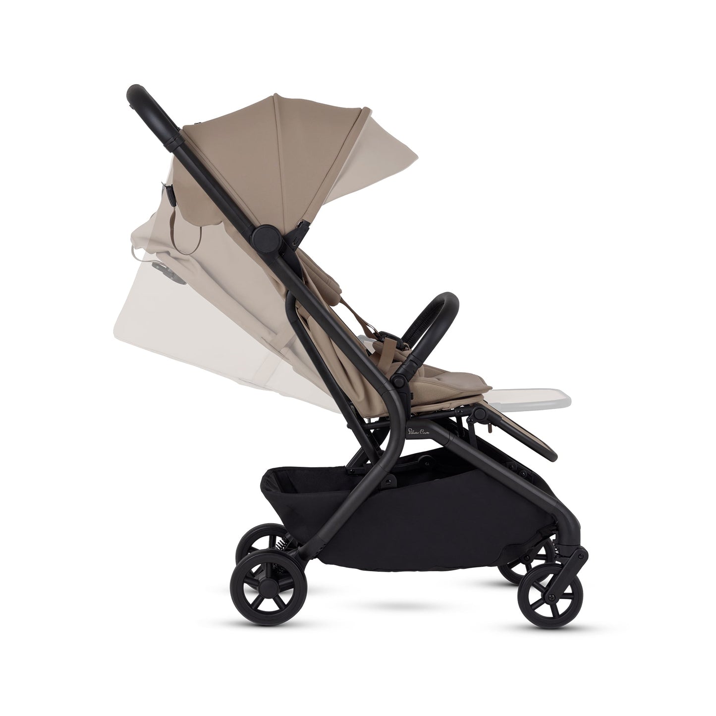 Silver Cross Nia Stroller & Carrycot | Champagne