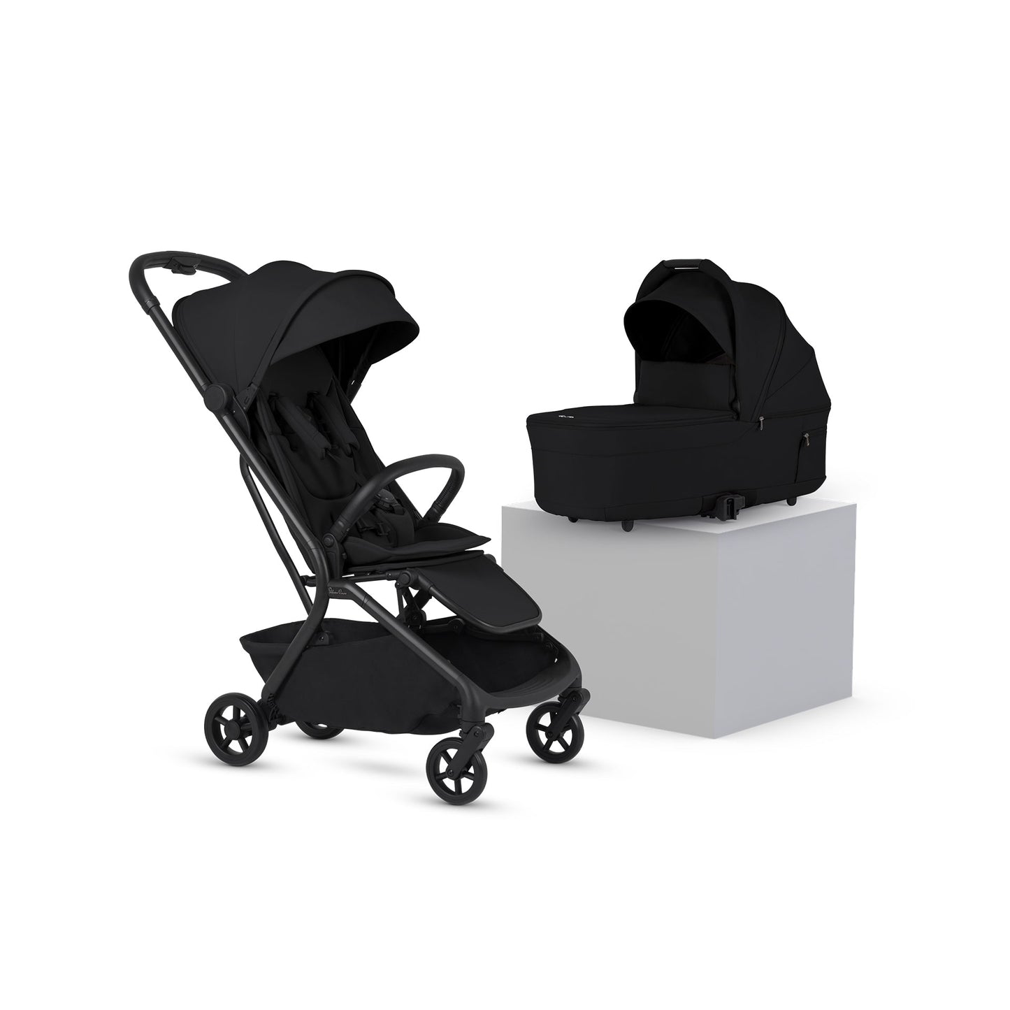 Silver Cross Nia Stroller & Carrycot | Onyx