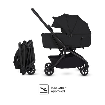 Silver Cross Nia Stroller & Carrycot | Onyx