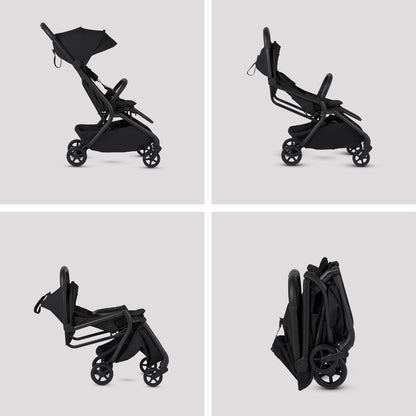 Silver Cross Nia Stroller & Carrycot | Onyx