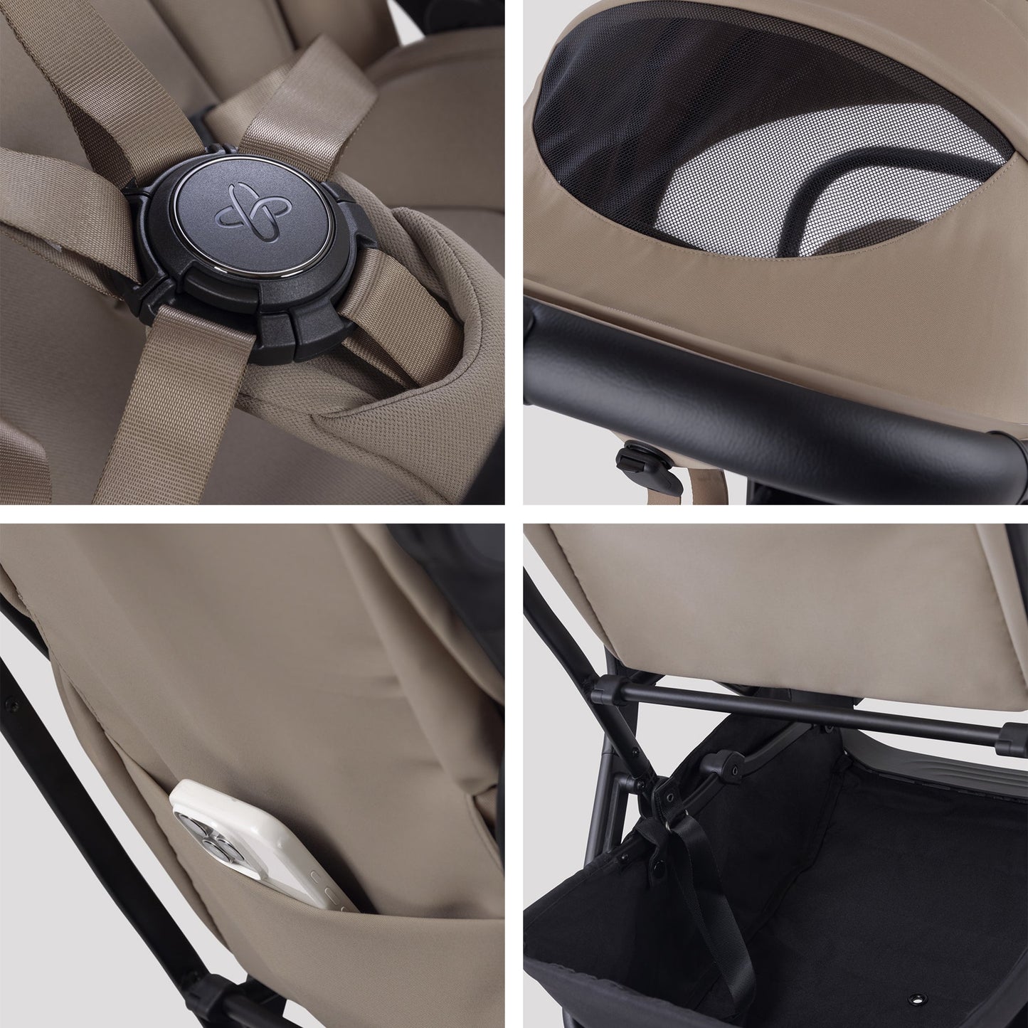 Silver Cross Nia Stroller | Champagne